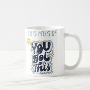 Café Uma Caneca De Chá Positivo/ Presente Para Ele/Ela