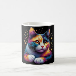 Café Uma caneca de gato fofa!