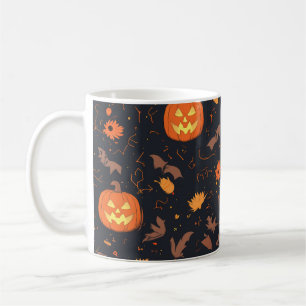 Café uma caneca de Halloween