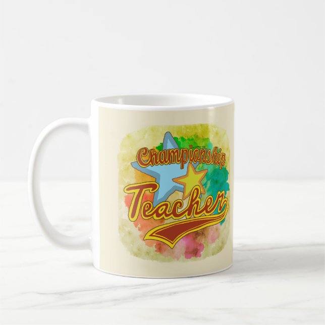 Café Uma caneca de Professor Campeão (Esquerda)