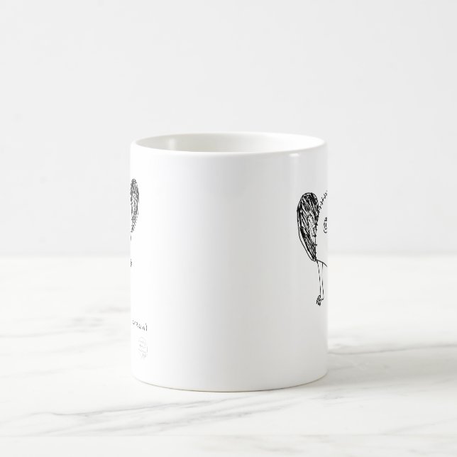 Café Uma Caneca do Ai-ai (Mal Desenhado) - Presente de  (Centro)
