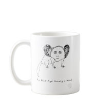 Uma Caneca do Ai-ai (Mal Desenhado) - Presente de 