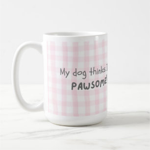 Café Uma caneca fofa e doce para um amante de cachorro