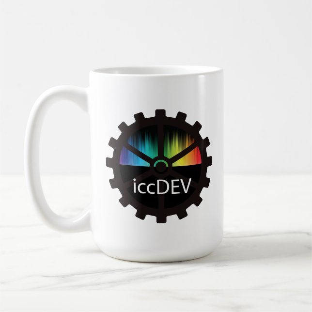 Café Uma caneca iccMAX para o entusiasta da gestão de c (Esquerda)