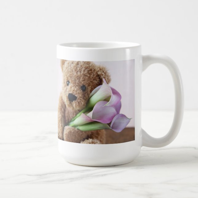 Café urso de ursinho que guardara a caneca dos lírios (Direita)