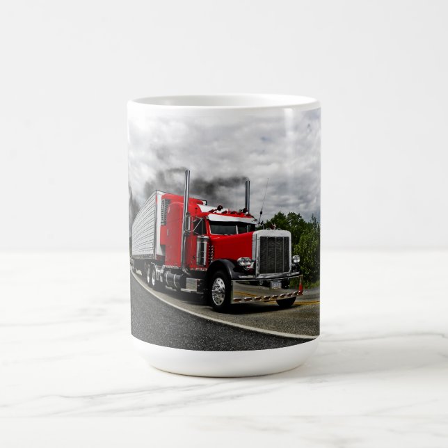 Café Vermelho & caneca de Rollin Peterbilt (Centro)