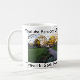 Café Viagem da caneca dos viagens de Rebecca no estilo