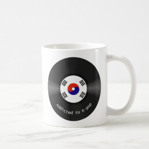 Café Viciado à caneca de Kpop