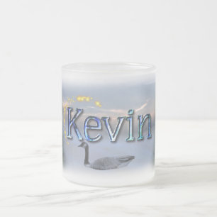 Café Vidro Jateado A caneca de Kevin