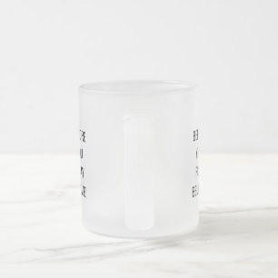 Café Vidro Jateado Antes de Rezar, Acredite! Caneca Motivacional.