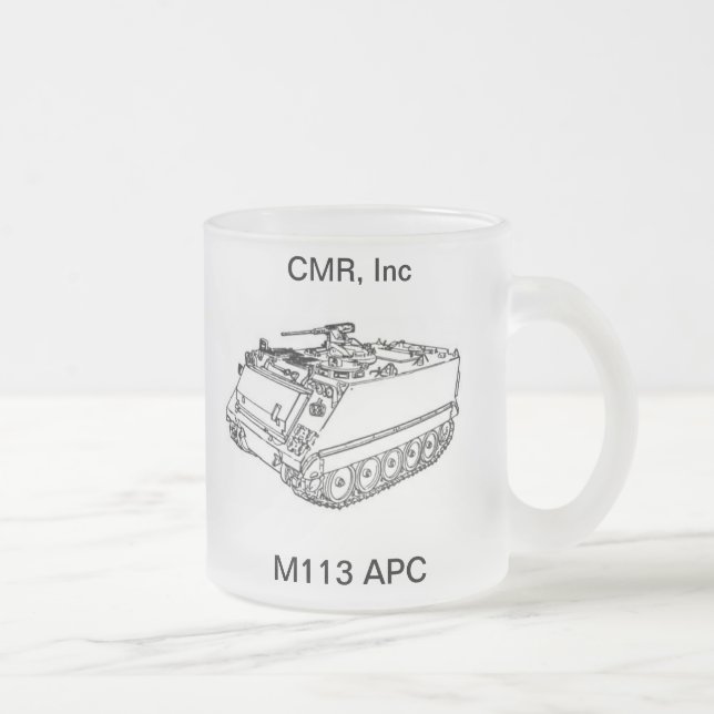 Café Vidro Jateado Caneca 2011 de CMR M113 (Direita)