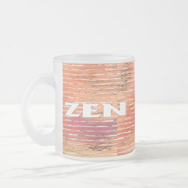 Café Vidro Jateado Caneca branca de fosco (Esquerda)