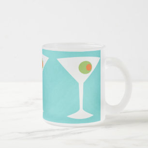 Café Vidro Jateado Caneca clássica do fosco de Martini do filme