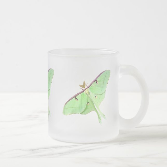Café Vidro Jateado Caneca da traça de Luna (Direita)