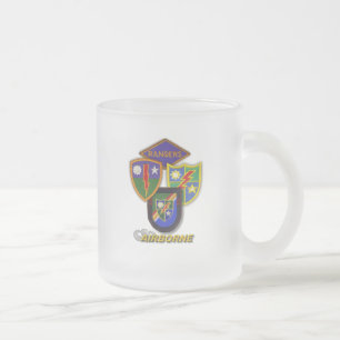 Café Vidro Jateado caneca de cerveja transportada por via aérea dos