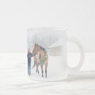 Café Vidro Jateado Caneca de Cindy e de irlandês - design C