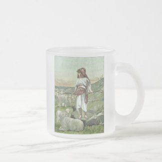 Café Vidro Jateado Caneca de David do pastor