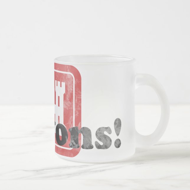Café Vidro Jateado Caneca de Essayons dos engenheiros (Direita)