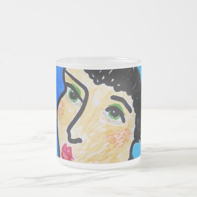 Café Vidro Jateado Caneca de Femme Fatale (Centro)