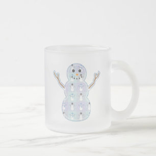 Café Vidro Jateado Caneca de inverno