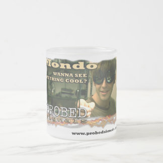 Café Vidro Jateado Caneca de Mondo