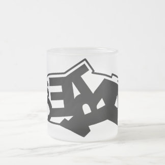 Café Vidro Jateado Caneca de Pescetarian