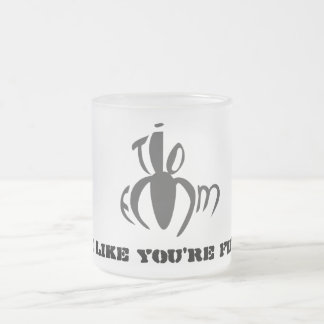 Café Vidro Jateado Caneca de TioEmm