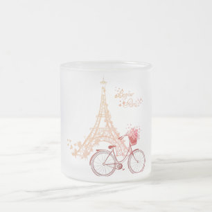 Café Vidro Jateado Caneca design de Paris