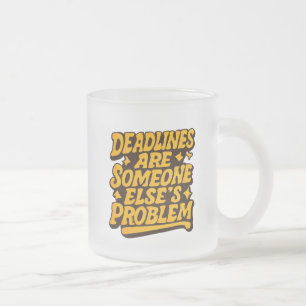 Café Vidro Jateado Caneca para Gerente de Escritório Aposentado Prese