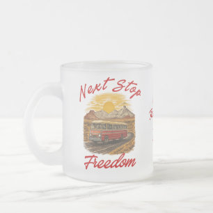 Café Vidro Jateado Caneca para Motorista de Ônibus Aposentado – Prese