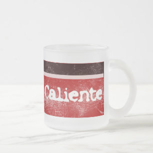 Café Vidro Jateado Caneca quente de Caliente