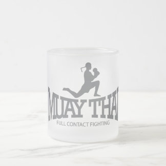 Café Vidro Jateado Caneca tailandesa de Muay