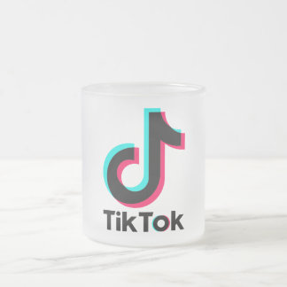 Café Vidro Jateado caneca TikTok de alta qualidade