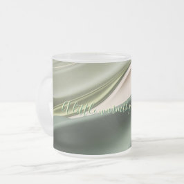 Café Vidro Jateado Fosco de caneca
