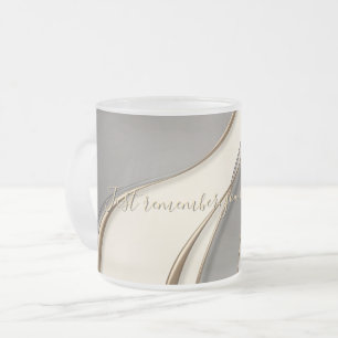 Café Vidro Jateado Fosco de caneca