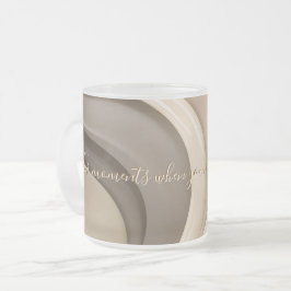 Café Vidro Jateado Fosco de caneca
