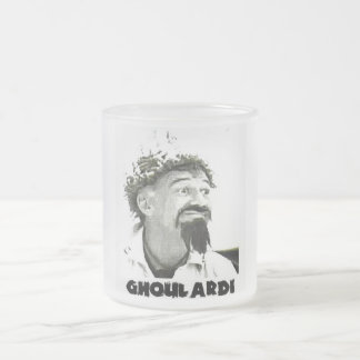 Café Vidro Jateado Ghoulardi (o refrigere 1) geou 10 onças. Caneca de