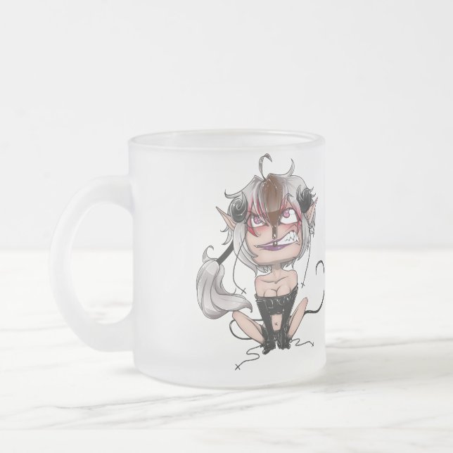 Café Vidro Jateado Gotejamento na caneca de Lenna (Esquerda)