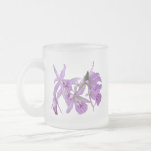 Café Vidro Jateado Paz, Ser ainda uma caneca de orquídea floral