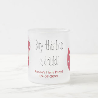 Café Vidro Jateado Presente bonito engraçado da novidade da caneca de