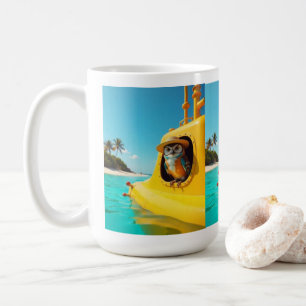 Café vivemos todos numa caneca de diversão de submarino