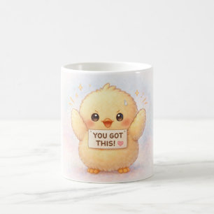 Café Você Consegue Caneca de Frango Alma Fofo