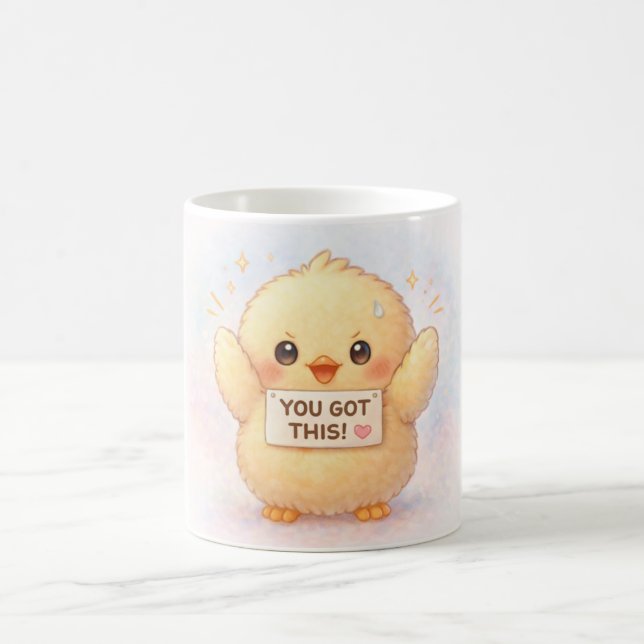 Café Você Consegue Caneca de Frango Alma Fofo (Centro)