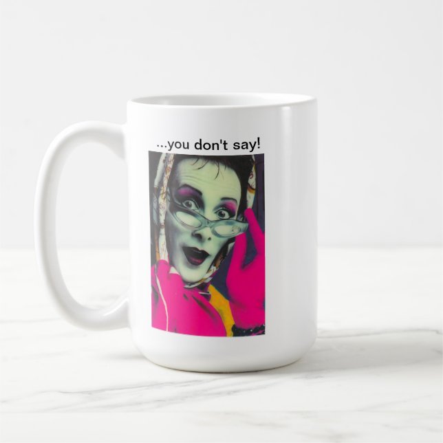 Café Você de Sybil "… não diz!" Caneca (Esquerda)