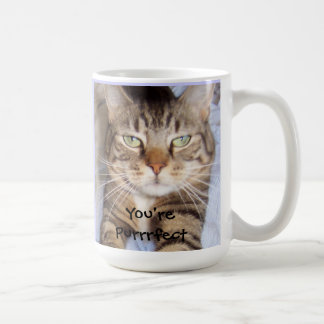 Café Você é caneca de Purrrfect