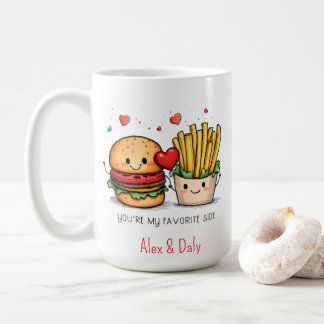 Café Você É Meu Acessório Favorito Caneca de Hambúrguer
