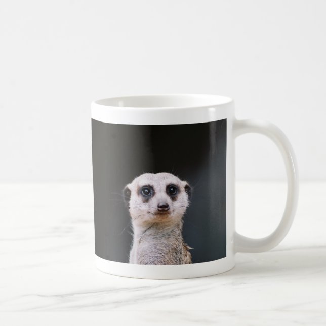 Café Você está falando-me?  Caneca de Meerkate (Direita)
