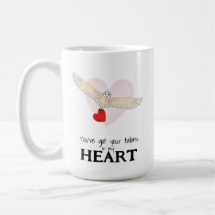 Café Você Tem Suas Garras No Meu Coração Caneca de Coru
