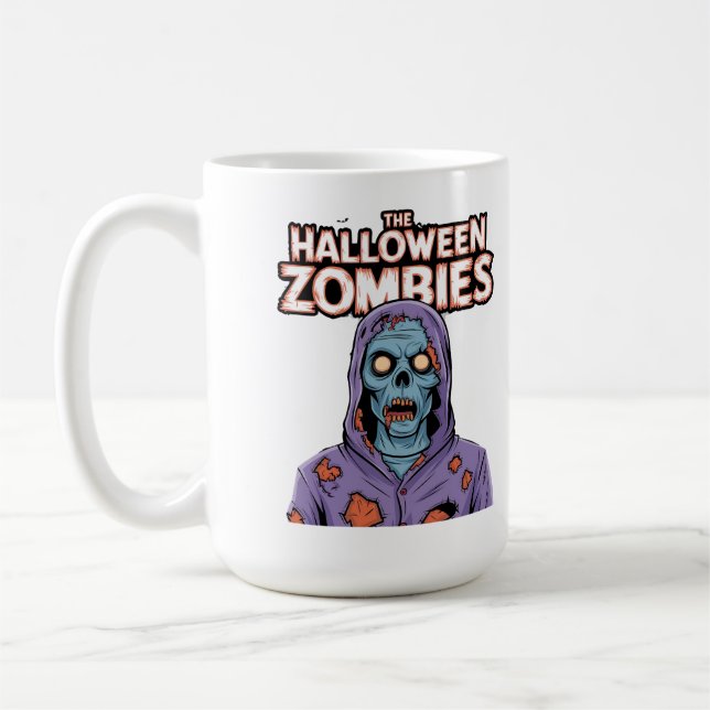Café Zombies da Caneca de Halloween (Esquerda)