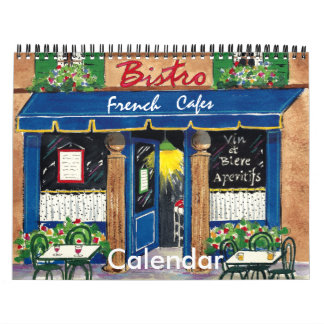Cafés franceses, calendário 2013